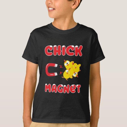 Pasen Joke - Chick Magnet T-Shirt (Voorkant)