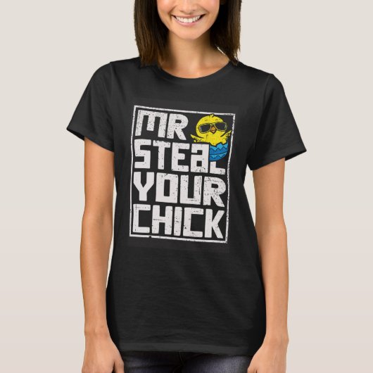 Pasen Jongens Peuters Mr Steal Uw Chick Spring H T-shirt (Voorkant)