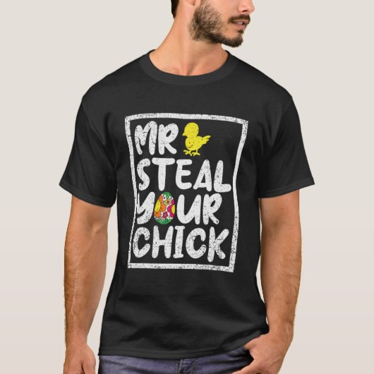 Pasen Jongens Peuters Mr Steal Uw Chick Spring H T-shirt (Voorkant)