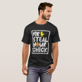 Pasen Jongens Peuters Mr Steal Uw Chick Spring H T-shirt (Voorkant volledig)