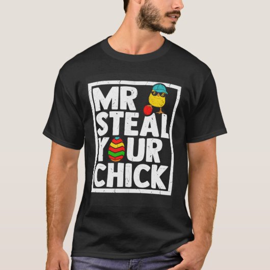 Pasen Jongens Peuters Mr Steal Uw Chick Spring H T-shirt (Voorkant)