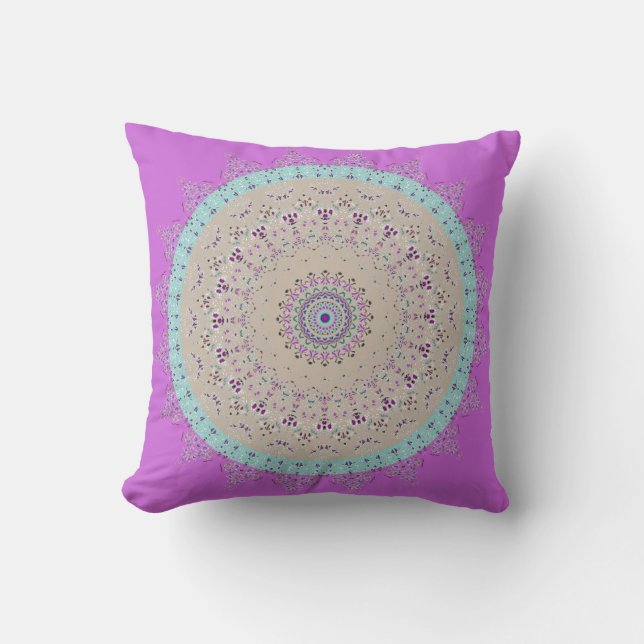 Pasen Joy Kaleidoscope No. 2 Pillow in 2 Grootte Kussen (Voorkant)