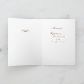 Pasen, joyjama met Lily en Cross Feestdagen Kaart (Binnen)