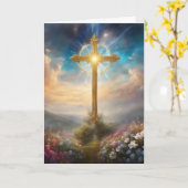 Pasen Kaart (Gele Bloem)