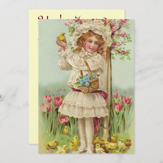  Pasen Kaart (Voorkant / Achterkant)