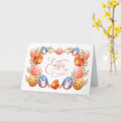 Pasen Kaart (Gele Bloem)