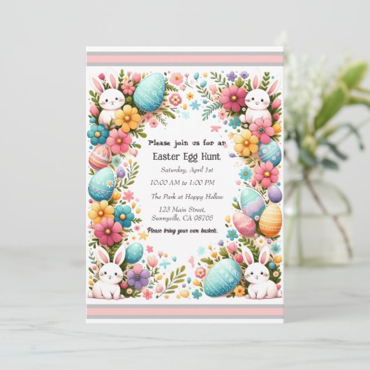 Pasen Kaart (Staand voorkant)