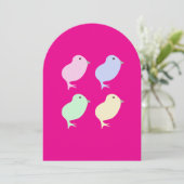 Pasen kaart (Staand voorkant)