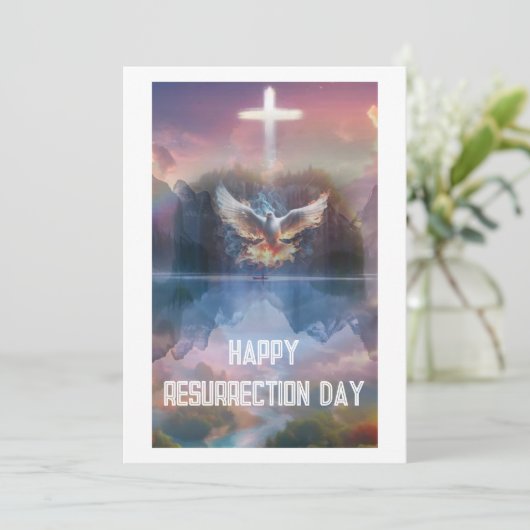 Pasen kaart (Staand voorkant)