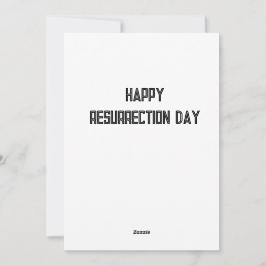 Pasen kaart (Achterkant)