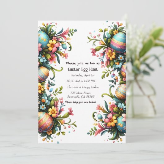 Pasen Kaart (Staand voorkant)