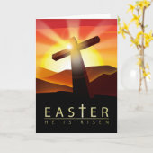 Pasen Kaart (Gele Bloem)