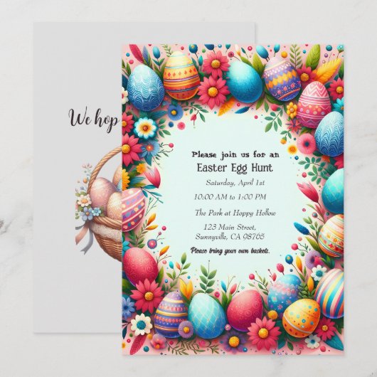 Pasen Kaart (Voorkant / Achterkant)