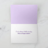 Pasen Kaart-Op deze speciale tijd Kaart (Binnen)