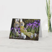 Pasen Kaart-Op deze speciale tijd Kaart (Voorkant)