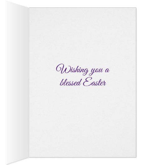 Pasen Kaart Pasen Lily (Binnen (Rechts))