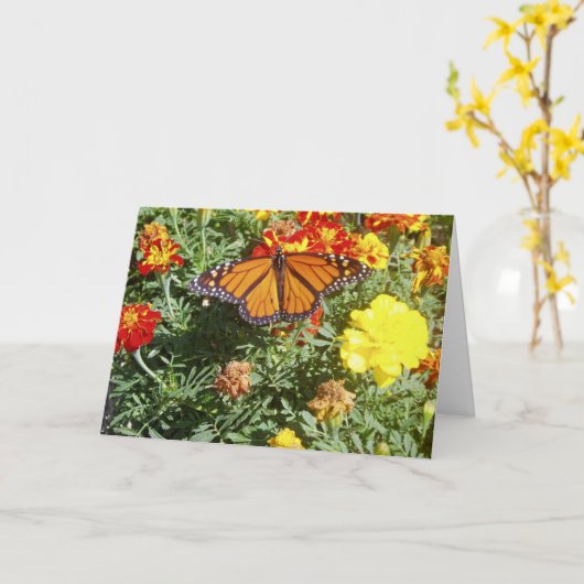 Pasen kaart "Samenvoegen" (Gele Bloem)