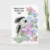Pasen Kaart voor tandarts en personeel (Voorkant)