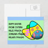PASEN KAARTEN FEESTDAGENKAART (Voorkant / Achterkant)