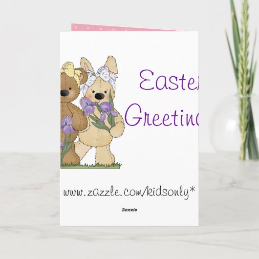 Pasen Kaarten voor kinderen (Achterkant)