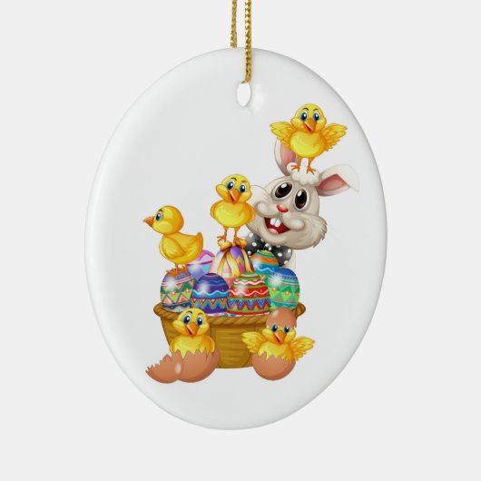 Pasen Keramisch Ornament (Rechts)