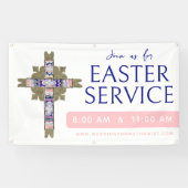 Pasen Kerstdienstkerk Banner (Horizontaal)