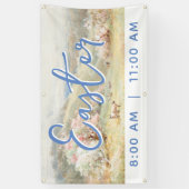 Pasen Kerstdienstkerk Banner (Verticaal)