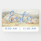 Pasen Kerstdienstkerk Banner (Horizontaal)