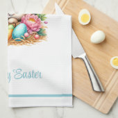 Pasen Keukenhanddoek (Quarter Fold)