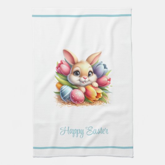 Pasen Keukenhanddoek (Verticaal)