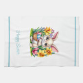 Pasen Keukenhanddoek (Horizontaal)