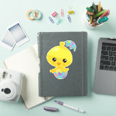 Pasen, kippen, Baby, paaseieren Sticker (iPad Cover)