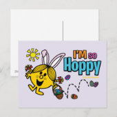 Pasen Kleine Miss Sunshine Feestdagenkaart (Voorkant / Achterkant)