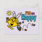 Pasen Kleine Miss Sunshine Feestdagenkaart (Voorkant)