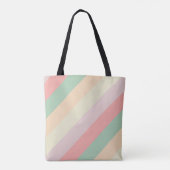 Pasen Kleuren Tote Bag (Achterkant)