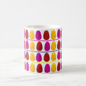 Pasen Kleurrijke Happy Easter Eggs Pasen Koffiemok (Center)