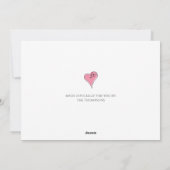 Pasen Kleurrijke Pastel Waterverf Bunny Feestdagenkaart (Achterkant)