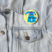 Pasen Knuffels Ronde Button 5,7 Cm (In situ)