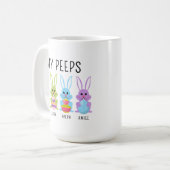 Pasen Koffiemok Mijn Mensen Aangepaste Naam (Voorkant links)
