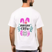 Pasen komt eraan - Bunnies T-shirt (Achterkant)