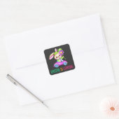 Pasen komt eraan - Egg Holiday Vierkante Sticker (Envelop)