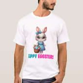 Pasen komt eraan - Funny Bunny T-shirt (Voorkant)