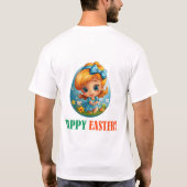 Pasen komt eraan! houden van t-shirt (Achterkant)