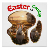 Pasen komt eraan - Pasen Perfect Poster (Voorkant)