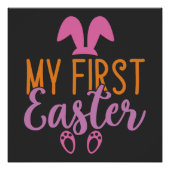 Pasen komt eraan. Tekening Perfect Poster (Voorkant)