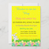 Pasen komt eraan Uitnodiging (Voorkant)