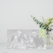 Pasen Konijn Banner Fotokaarten Feestdagenkaart (Staand voorkant)