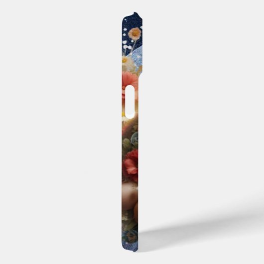 Pasen Konijn Bloesem Case-Mate iPhone Case (Achterkant / Rechts)