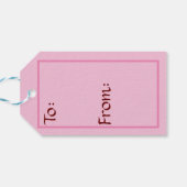 Pasen Konijn Cadeaubijsluiter Cadeaulabel (Achterkant Horizontaal)