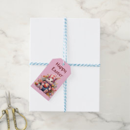 Pasen Konijn Cadeaubijsluiter Cadeaulabel